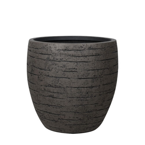 Κασπω fiberclay καφε κρακελε γαβαθα βαθια γιγα - φ54x54cm