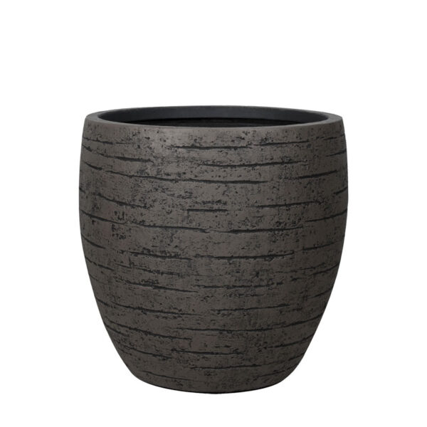 Κασπω fiberclay καφε κρακελε γαβαθα βαθια γιγα - φ54x54cm