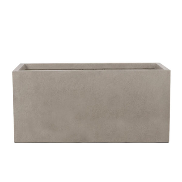 Ζαρντινιερα-κασπω xlarge μοκκα fiberclay ορθογωνιο - 100x47x47cm