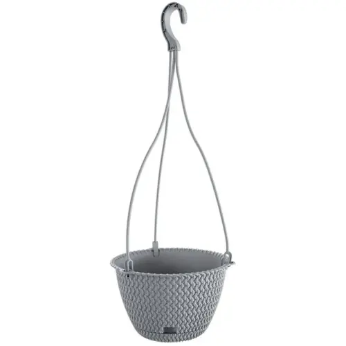 Γλαστρα κρεμαστη γκρι splofy round w φ27x16.6cm 1/5κιβ