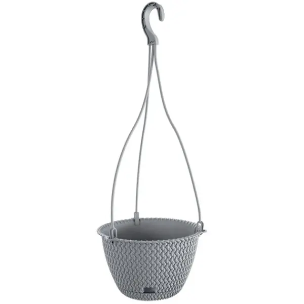 Γλαστρα κρεμαστη γκρι splofy round w φ27x16.6cm 1/5κιβ