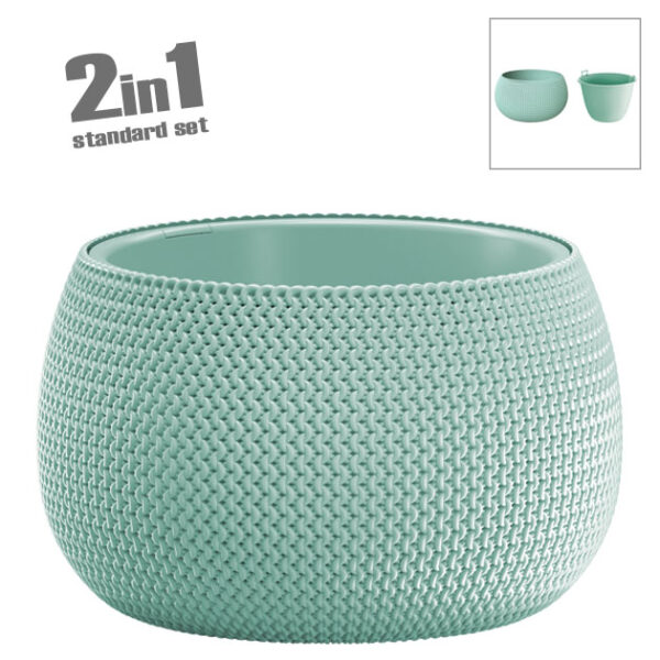Κασπω-γλαστρα (2 σε 1) μεντα στρογγυλο splofy bowl φ47.8x30cm 1/2κιβ