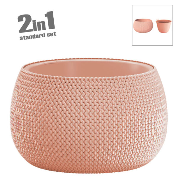 Κασπω-γλαστρα (2 σε 1) σομον στρογγυλο splofy bowl φ47.8x30cm 1/2κιβ