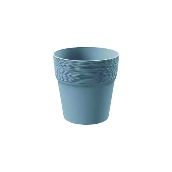Γλαστρα γκρι furu στρογγυλη φ12x12.2cm 10/300κιβ