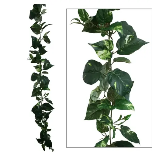 Γιρλαντα ποθοσ διχρωμοσ (122 φυλλα) υ180cm. 12/72κιβ