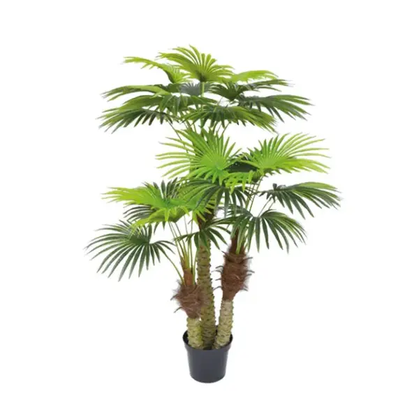 Δεντρο πιτσαρδια φοινικασ x3 real touch σε γλαστρα - υ180cm 2/kib