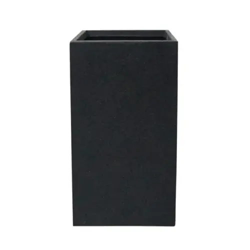 Κασπω fiber clay ανθρακι γρανιτη ορθογωνιο μεγαλο 41x41x80cm