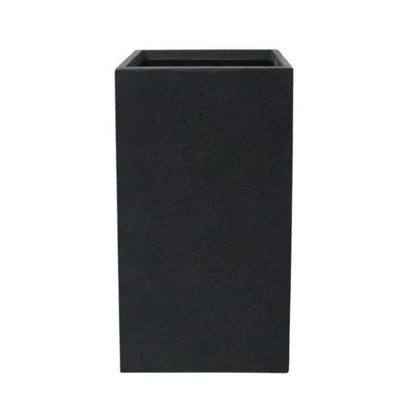 Κασπω fiber clay ανθρακι γρανιτη ορθογωνιο μεγαλο 41x41x80cm
