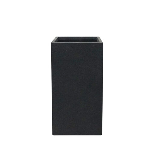 Κασπω fiber clay ανθρακι γρανιτη ορθογωνιο μεσαιο 35x35x70cm