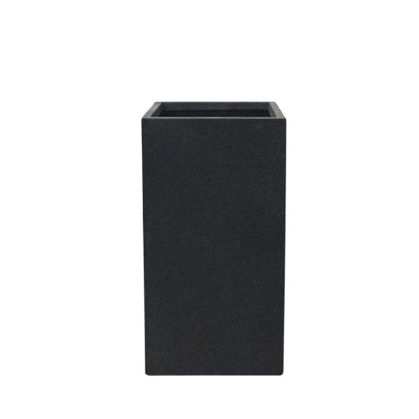 Κασπω fiber clay ανθρακι γρανιτη ορθογωνιο μεσαιο 35x35x70cm