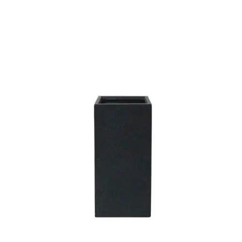 Κασπω fiber clay ανθρακι γρανιτη ορθογωνιο μικρο 27x27x60cm
