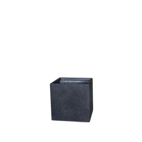 Κασπω fiber clay ανθρακι γρανιτη τετραγωνο μικρο 30x30x30cm