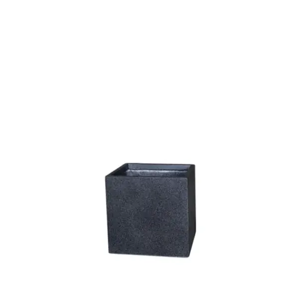 Κασπω fiber clay ανθρακι γρανιτη τετραγωνο μικρο 30x30x30cm