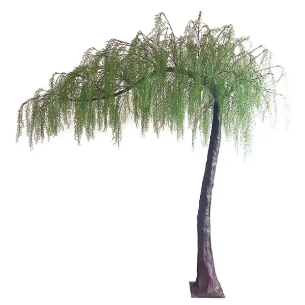 Τεχνητο δεντρο πρασινο ιτια πλαγιο υ310cm 1/κιβ