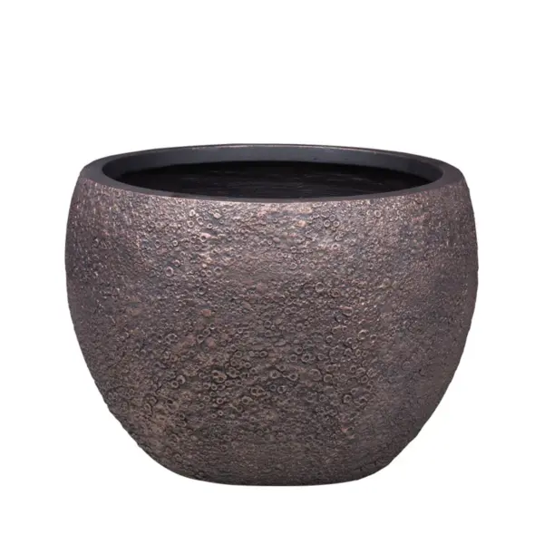Κασπω fiberclay μεγαλο οξειδωση χαλκου μπωλ - φ53x38cm