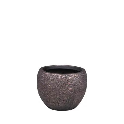 Κασπω fiberclay μικρο οξειδωση χαλκου μπωλ - φ30x23cm