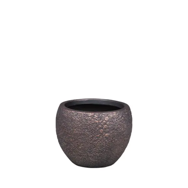 Κασπω fiberclay μικρο οξειδωση χαλκου μπωλ - φ30x23cm