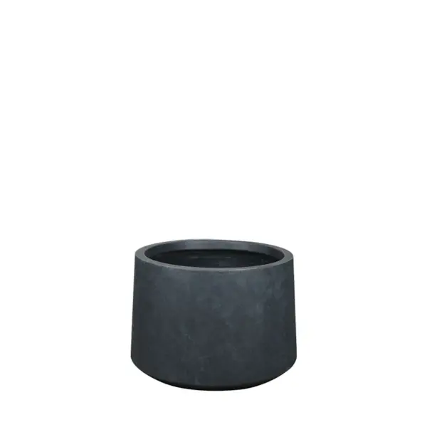 Κασπω fiberclay xsmall μαυρο-μαρμαρι κωνικο - φ23x16cm