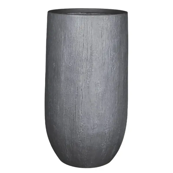 Κασπω fiberclay ανθρακι κορμοσ-βαρελι μεγαλο - φ53x95cm