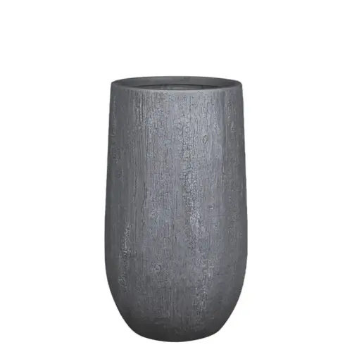Κασπω fiberclay ανθρακι κορμοσ-βαρελι μεσαιο - φ42x75cm