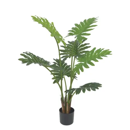 Δεντρο φυλοδεντρον πρασινο real touch σε κασπω - υ120cm 1/4κιβ