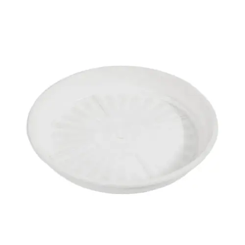 Πιατο γλαστρασ φ31cm λευκο πλαστικο podstawki terakota