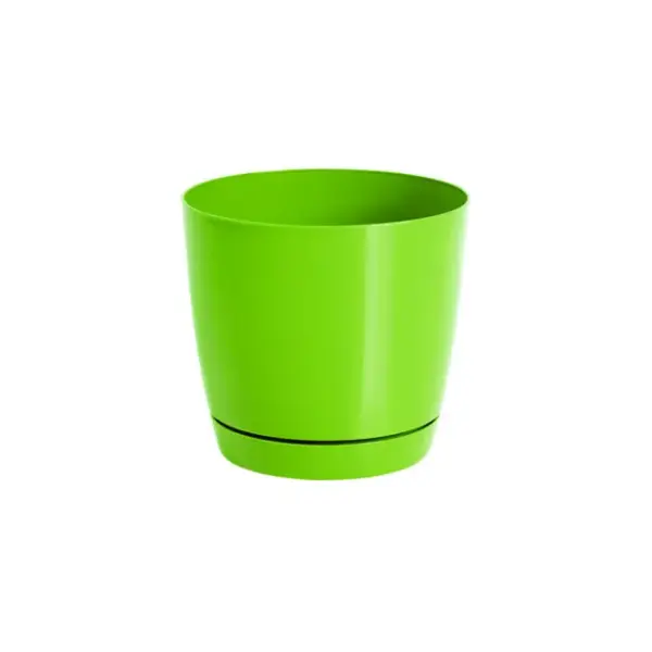 Γλαστρα με πιατακι λαδι coubi round p στρογγυλη φ13.5x12.4cm 10/120κιβ