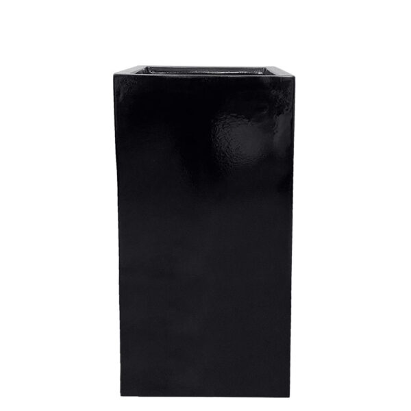 Κασπω fiberglass πυργοσ μαυρο γυαλιστερο - 50x50x100cm