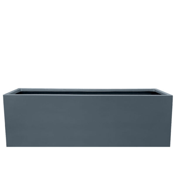 Κασπω fiberglass ζαρντινιερα μπλε/γκρι ματ - 150x40x50cm