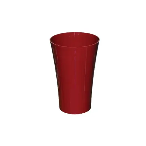 560_red Ανθοδοχειο κοκκινο πλαστικο flακον orchidea - φ12x18.5cm