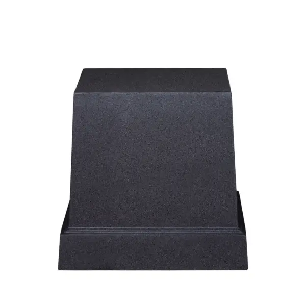 Βαση fiberclay medium για κασπω μαυρο γρανιτη τετραγωνο - 38x38x36cm