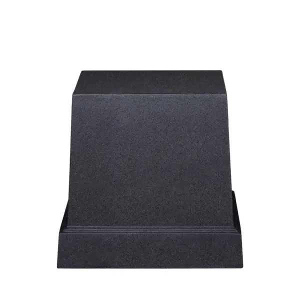 Βαση fiberclay medium για κασπω μαυρο γρανιτη τετραγωνο - 38x38x36cm
