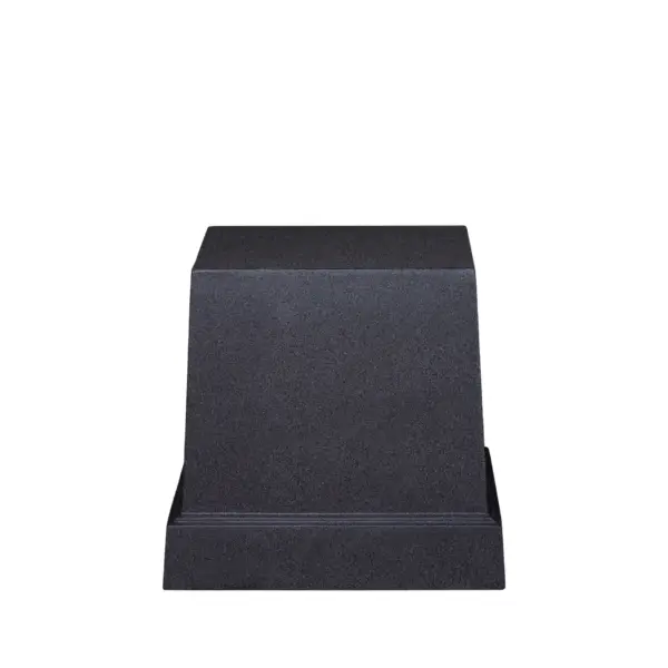 Βαση fiberclay small για κασπω μαυρο γρανιτη τετραγωνο - 31x31x29cm