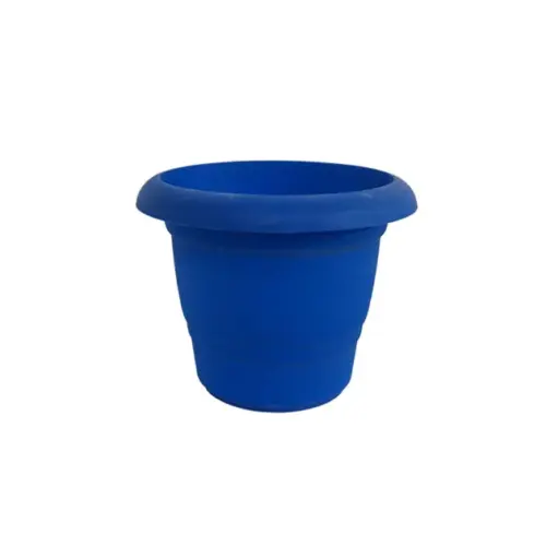 AFRI40_blue Γλαστρα μπλε πλαστικη afri 40 - φ28x23cm