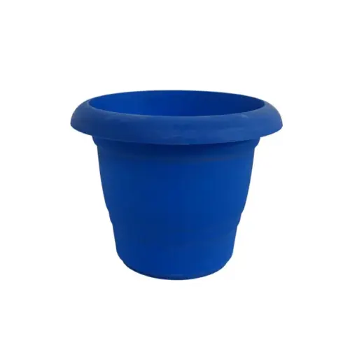 AFRI50_blue Γλαστρα μπλε πλαστικη afri 50 - φ27x32cm