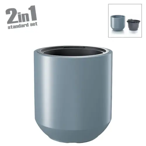 DPHEW400_443U Κασπω (2 σε 1) γκρι heos στρογγυλο φ39x44cm 1/4κιβ