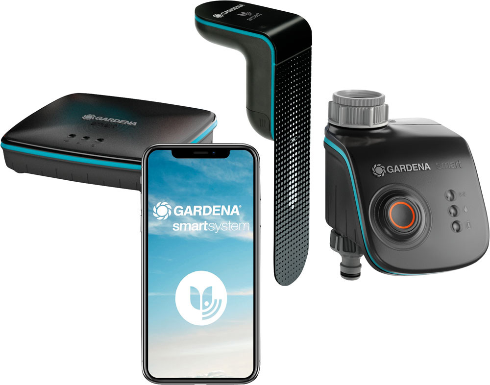 Smart Σετ Router Gardena με Προγραμματιστή & Αισθητήρα