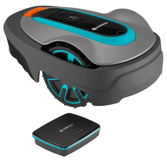 Smart Σετ Router Gardena με Ρομποτική Χλοοκοπτική Sileno City 600